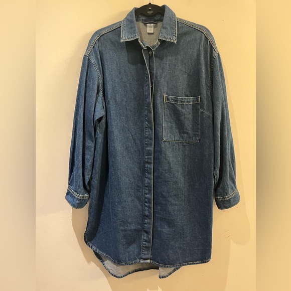 H&M Dresses & Skirts - H&M Denim Shirt Dress